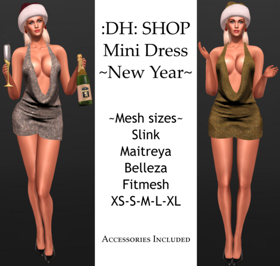 :DH: Mini Dress ~New Year~