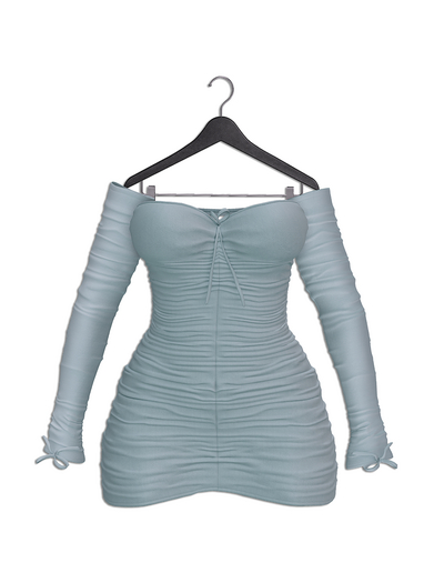 VINYL - Stellar Ruched Dress Pak Mint