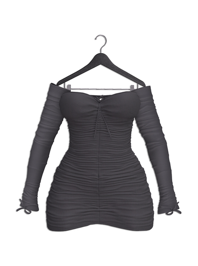 VINYL - Stellar Ruched Dress Pak Gray