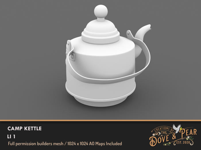 Dove & Pear for Builders - Camp Kettle 