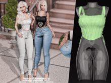 #KLUBB "Birdie" Corset [Jaded]