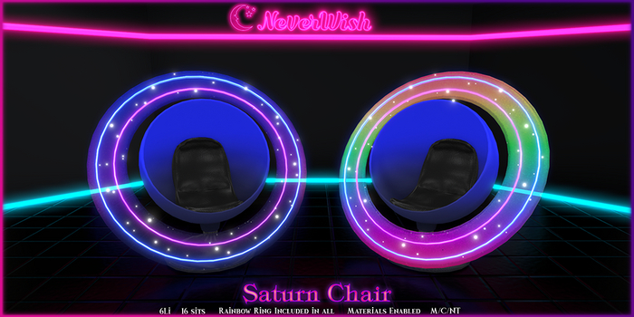 *NW* Saturn Chair - Blue