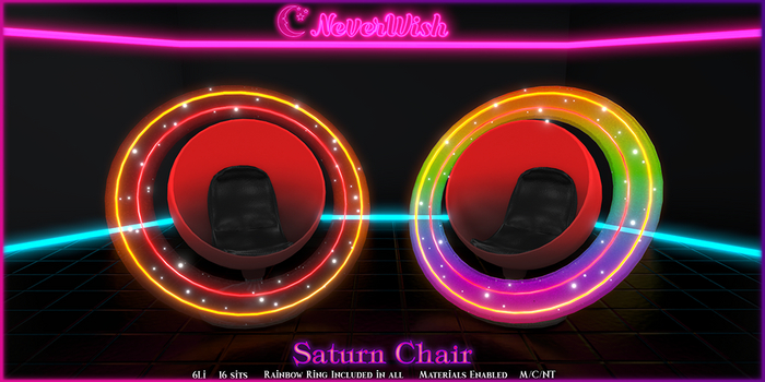 *NW* Saturn Chair - Red