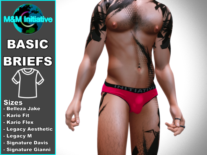 M&M Initiative - Delivery Hud - Basic Briefs - Pink