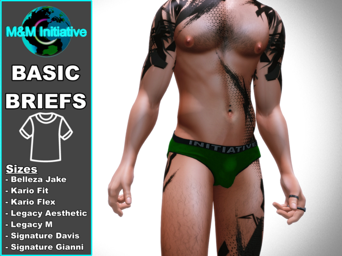 M&M Initiative - Delivery Hud - Basic Briefs - Green