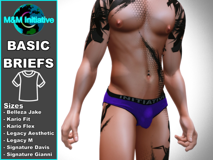M&M Initiative - Delivery Hud - Basic Briefs - Purple