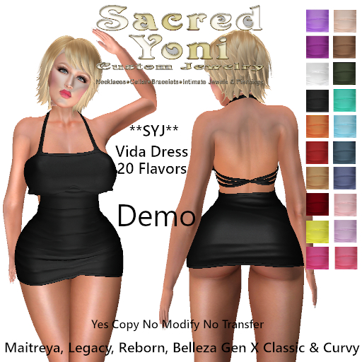 **SYJ** Vida Dress Set DEMO