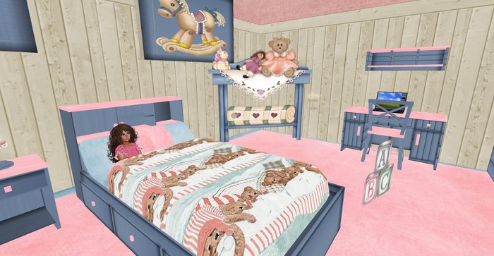 CHILDREN BEDROOM "SWEETY" 66 PRIMS COPY