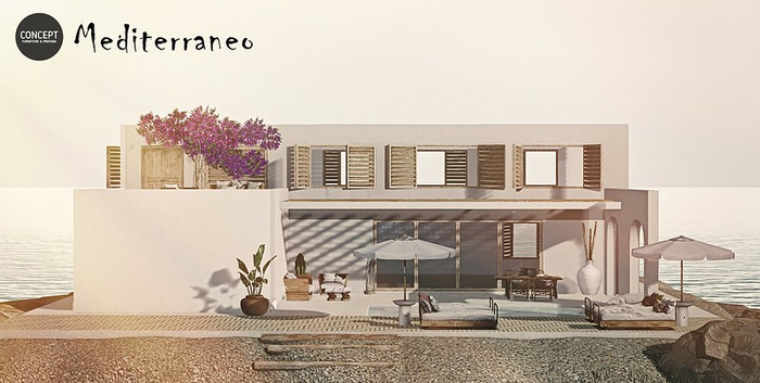 22. Concept} Mediterraneo. House. RARE