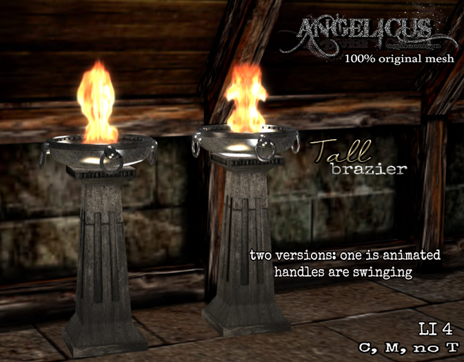 :ANGELICUS: Tall Brazier