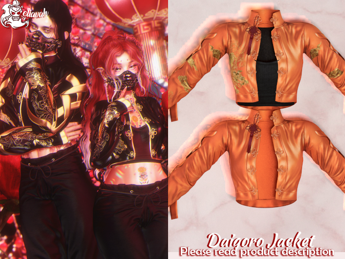Eliavah ~ Daigoro Jacket [ORANGE]