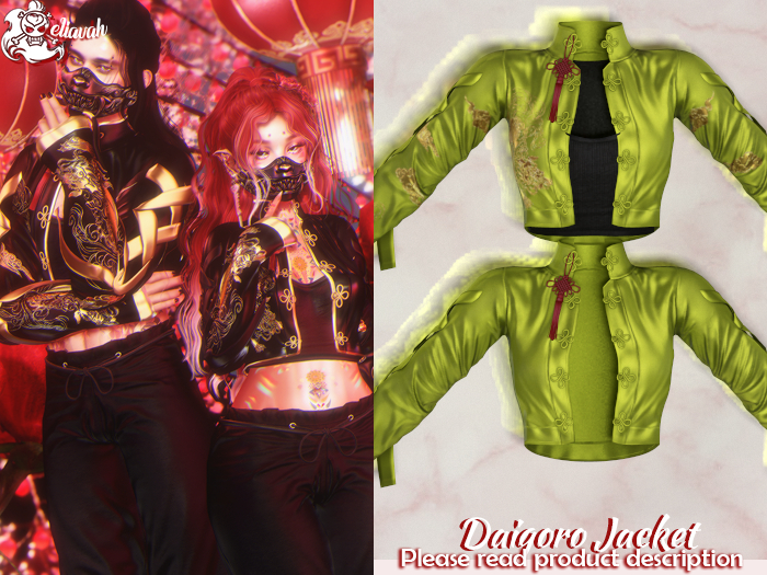 Eliavah ~ Daigoro Jacket [LIME]