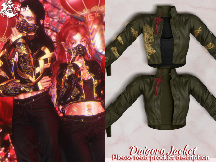 Eliavah ~ Daigoro Jacket [OLIVE]