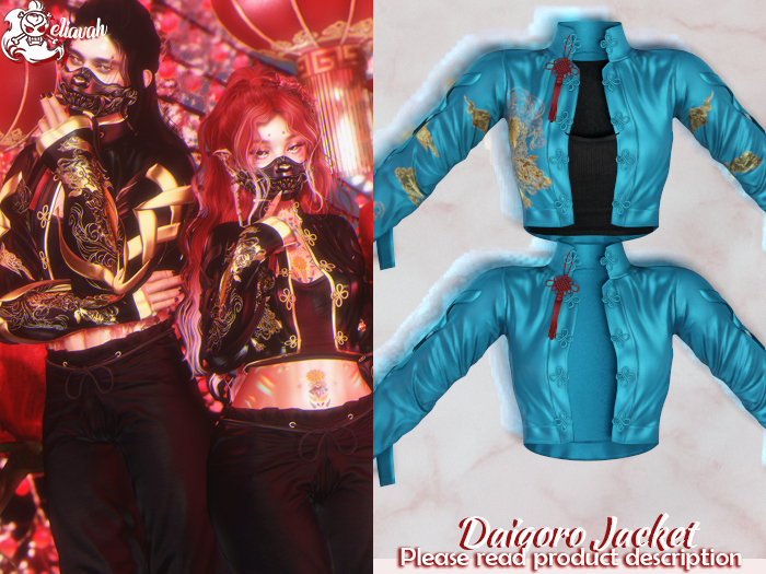 Eliavah ~ Daigoro Jacket [CYAN]