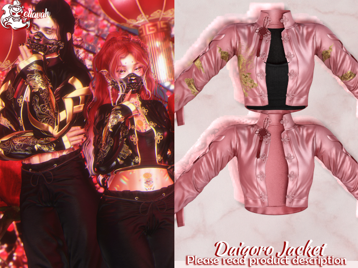 Eliavah ~ Daigoro Jacket [ROSEGOLD]