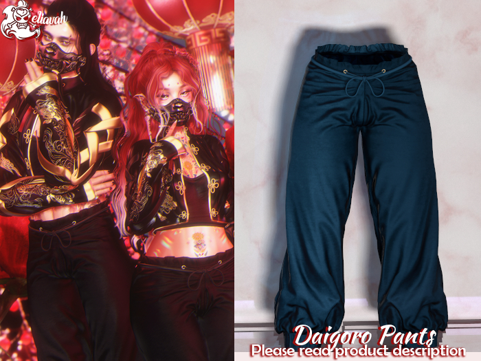 Eliavah ~ Daigoro Pants [VOID BLUE]