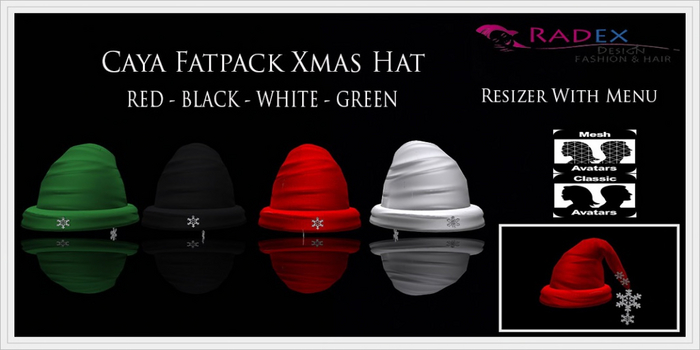 RADEX Mesh X2 Caya Fatpack Xmas Hat