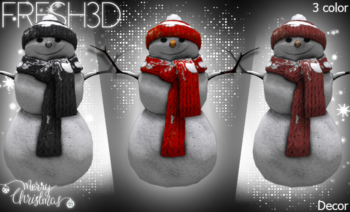 FRESH3D The Snowman