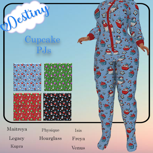 _Destiny_ Cupcake PJs