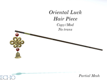 Echo Designs - Oriental Luck Hair Piece