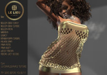 **LeLi**024**Rebeca dress **FULL PERM MESH