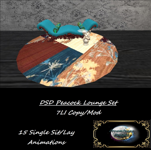 DSD Peacock Lounge Set