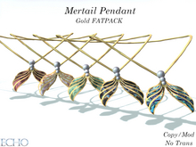 Echo Designs - Mertail Pendant - Golden FATPACK 