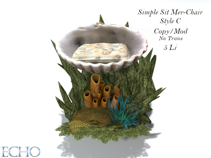 Echo Designs - Mer Chair Style C