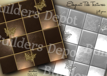 FULL PERM 2 Elegant Tile Textures (Silver & Gold Set #3)