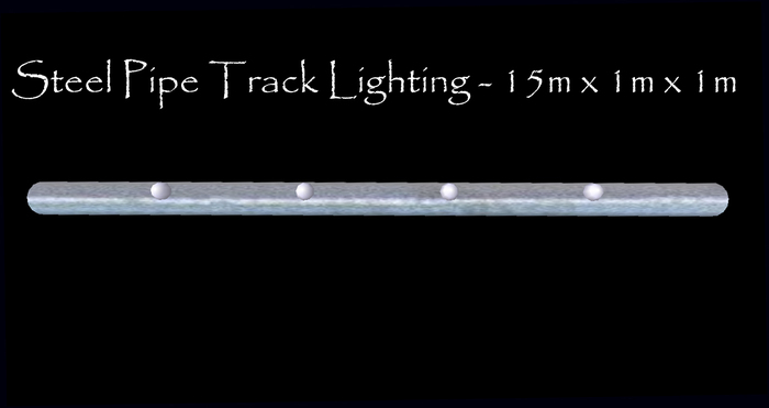 Steel Pipe Track Light Boxerd