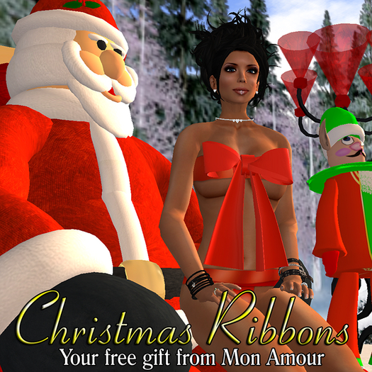 Mon Amour - Christmas Ribbon