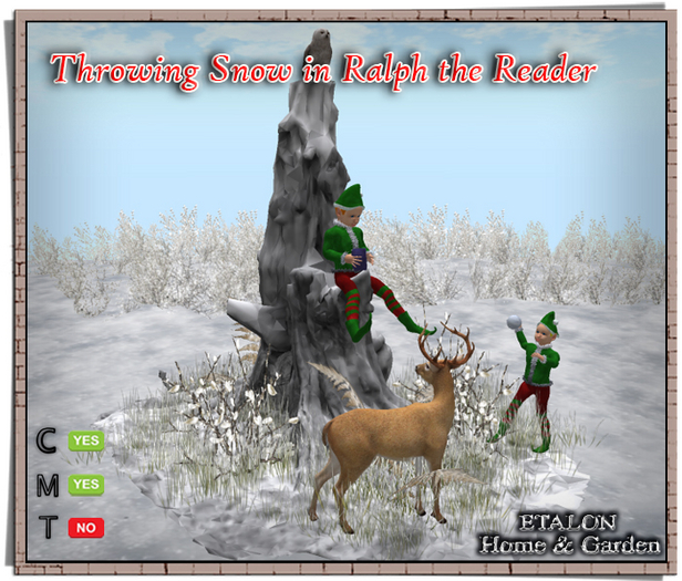 ETALON H&G - Throwing Snow in Ralph the Reader