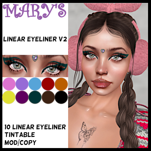 MARY'S LINEAR EYELINER V2