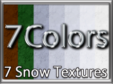 Zoy Texture [ Winter Snow 01 ] Seamless - 7 Colors