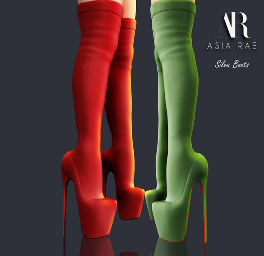 {Asia Rae} Silva Boots {DEMO}