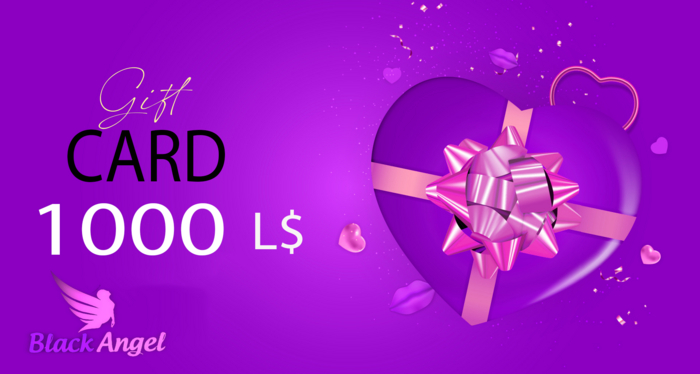 1000 L$ GIFT CARD BA Store