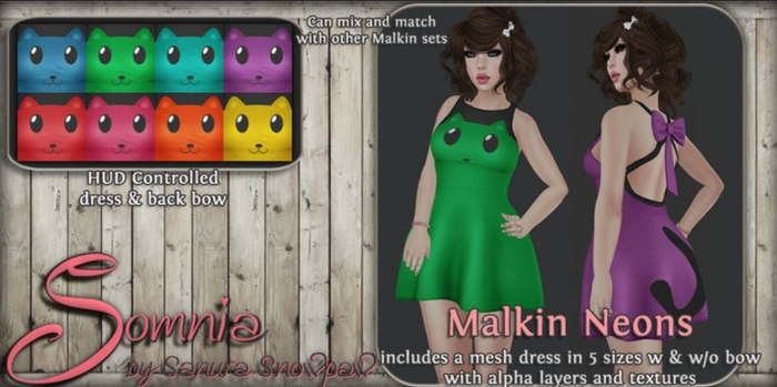 .: Somnia :. Malkin Neons {Crated}