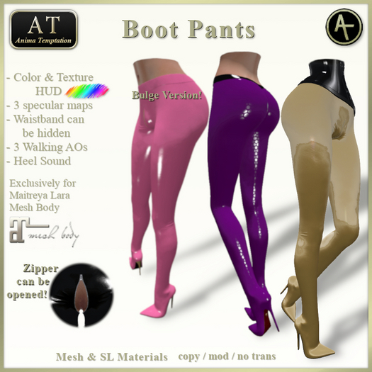AT - Anima Temptation Boot Pants DEMO