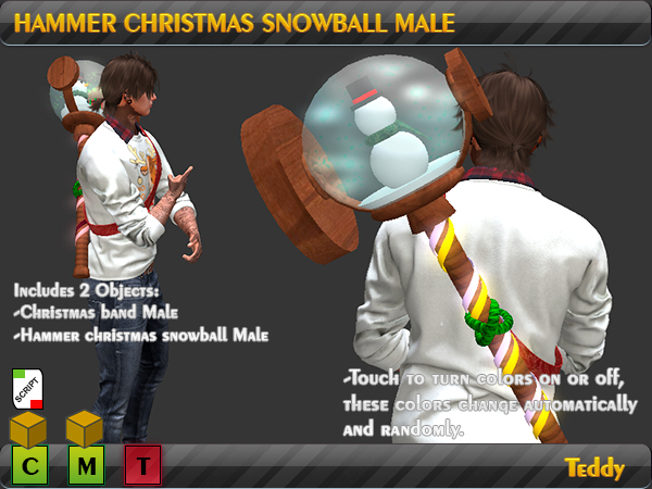 Hammer xmas snowball Male
