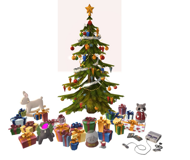 11. Fashiowl -  Xmas Fun - RARE tree with pose
