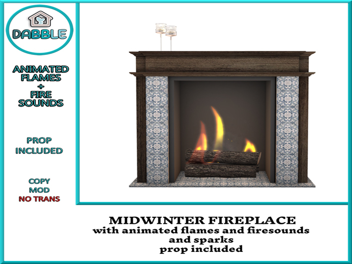 DB MIDWINTER FIREPLACE  add me