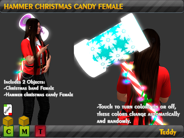 Hammer christmas candy Female