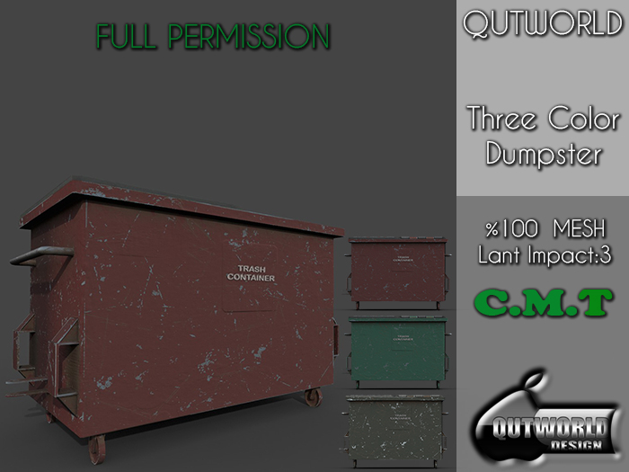 .::QUTWORLD Three Color Dumpster::.FP 