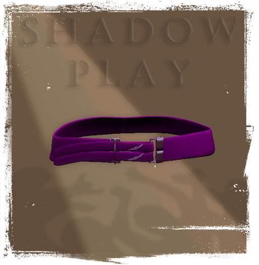 Shadow Play Designs - Belt 7.0 pink