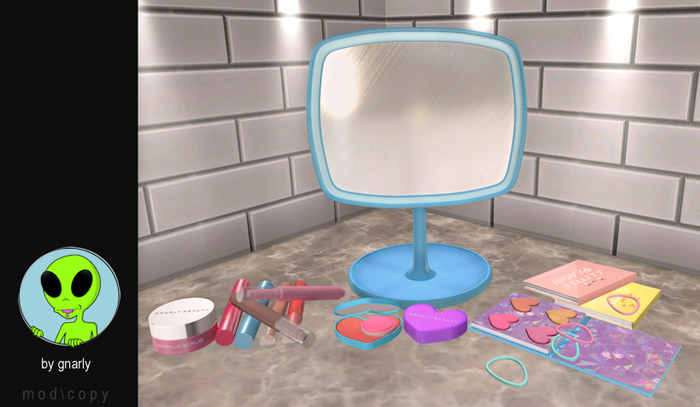 G/\/ARLY:: Beauty Clutter Set - Blue