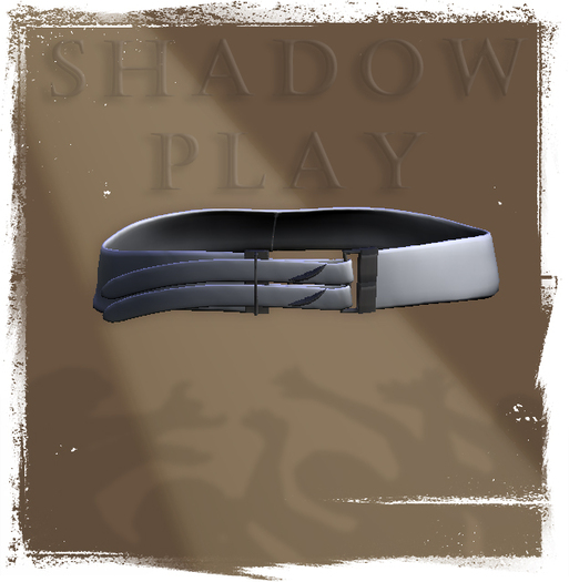 Shadow Play Designs - Belt 7.0 white