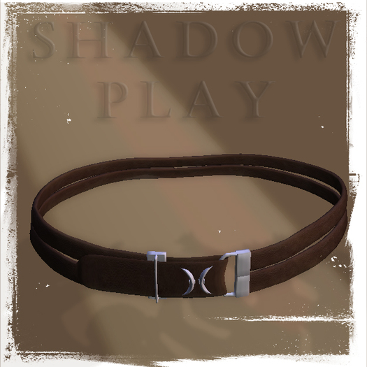 Shadow Play Designs - Belt 8.0 leather brown