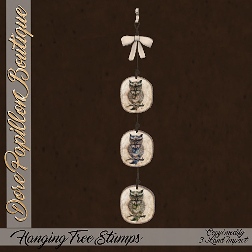 DPB Hanging Tree Stumps - Owls