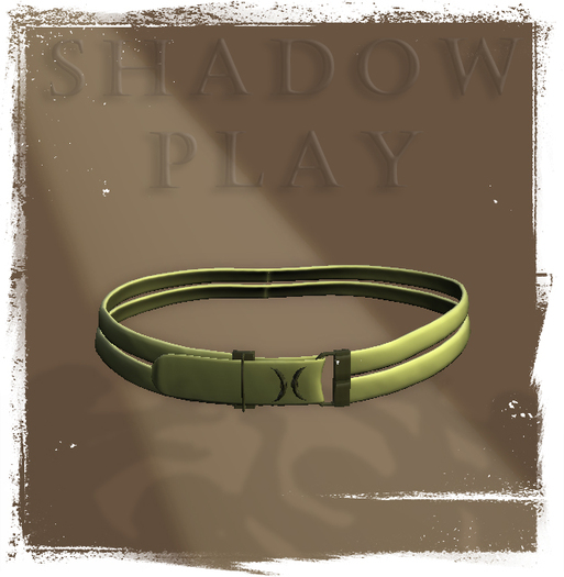 Shadow Play Designs - Belt 8.0 yellow