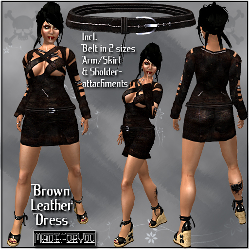 BrownLeatherDress/MadeForYou